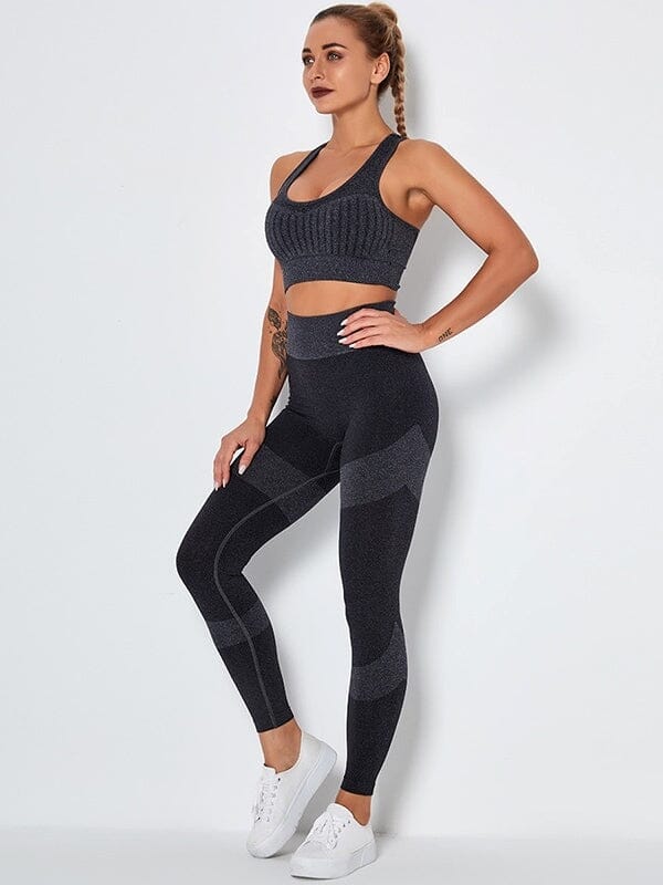 Ensemble Legging et Soutien-Gorge Sport Ensemble Sport Ultime Legging S Noir 