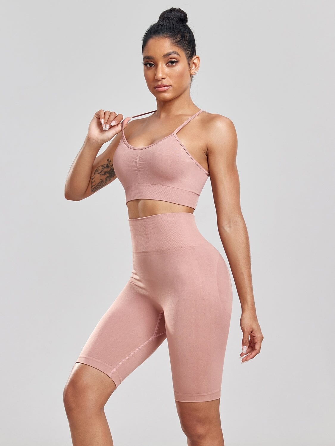 Ensemble Push Up, Sport Short Long Ensemble Sport Ultime Legging 