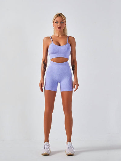 Ensemble Sans Couture, Short et Soutien-Gorge Ensemble Sport Ultime Legging 