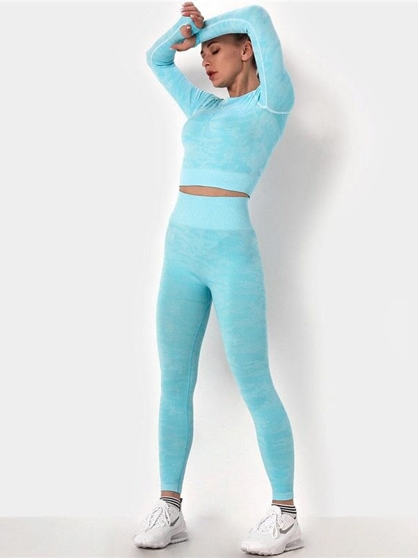 Yoga BrassiÃ¨re Et Legging De Sport Ensemble Sport Femme Ensemble