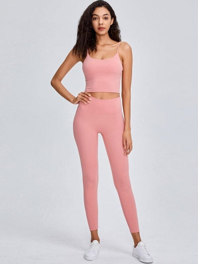 Ensemble Sport Compressif - LoliSport Ensemble Sport Ultime Legging S Rose 