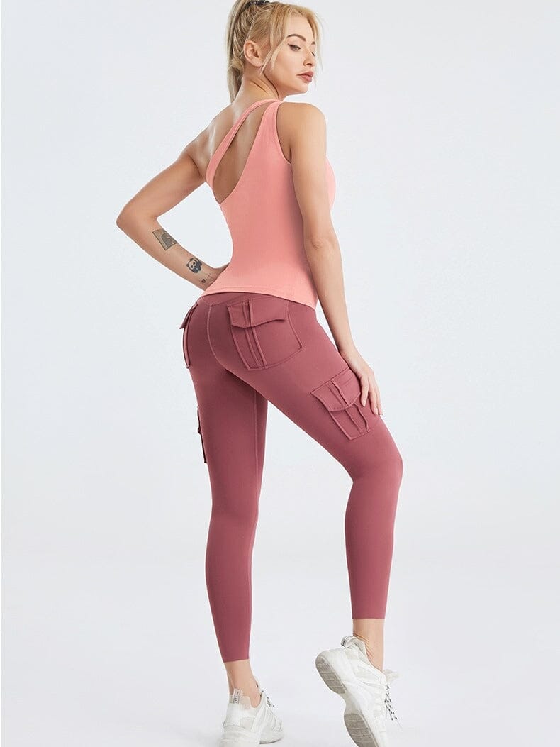 Ensemble Sport Legging Sport Débardeur Ensemble Sport Ultime Legging S Rose 