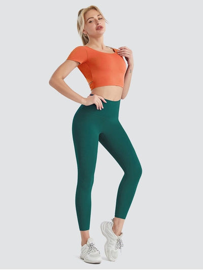 Ensemble Sport Legging T-shirt Manches Courtes Ensemble Sport Ultime Legging 