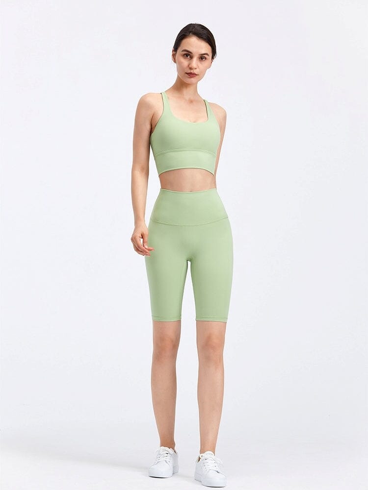 Ensemble Sport LoliSport Ensemble Sport Ultime Legging S Vert pastel 