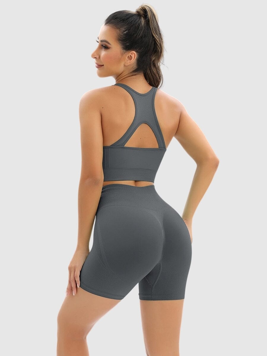 Ensemble Sport Push Up, Short et Brassière – Ultime-Legging