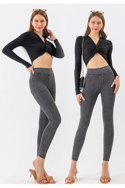 Jegging Gainant Taille Haute Jeggings Ultime Legging 