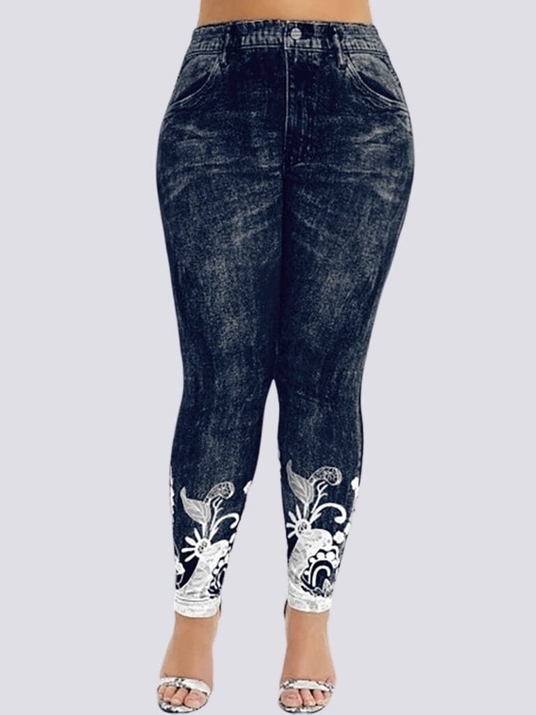 Jegging Grande Taille - Taille Haute Jeggings Ultime Legging 