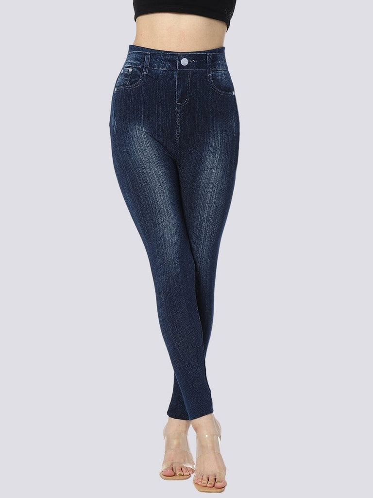 Jegging femme taille élastique