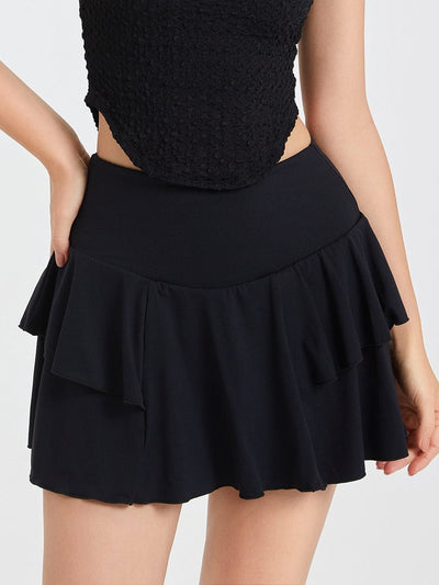 Jupe Tennis Poche Balle Shorts Ultime Legging S Noir 