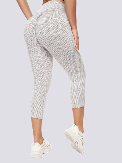 Legging 3/4 Push Up Poche Leggings Ultime Legging S Blanc 