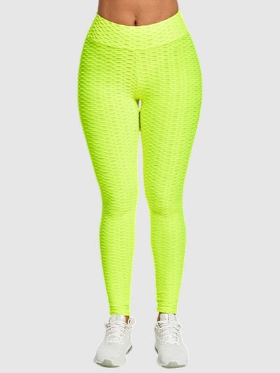 Legging Anti Cellulite Push Up Leggings Ultime Legging XS Jaune 