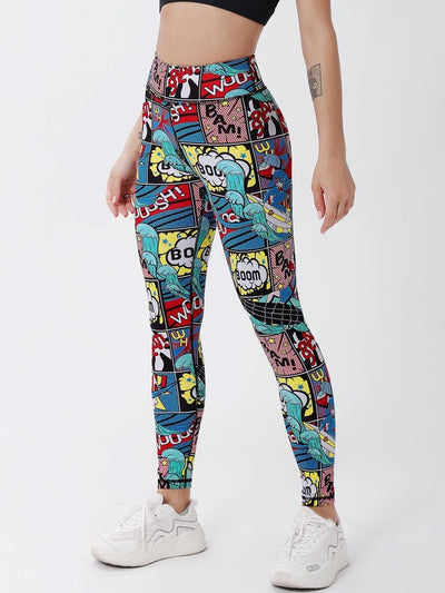 Legging Bande Dessinée Imprimé Leggings Ultime Legging 