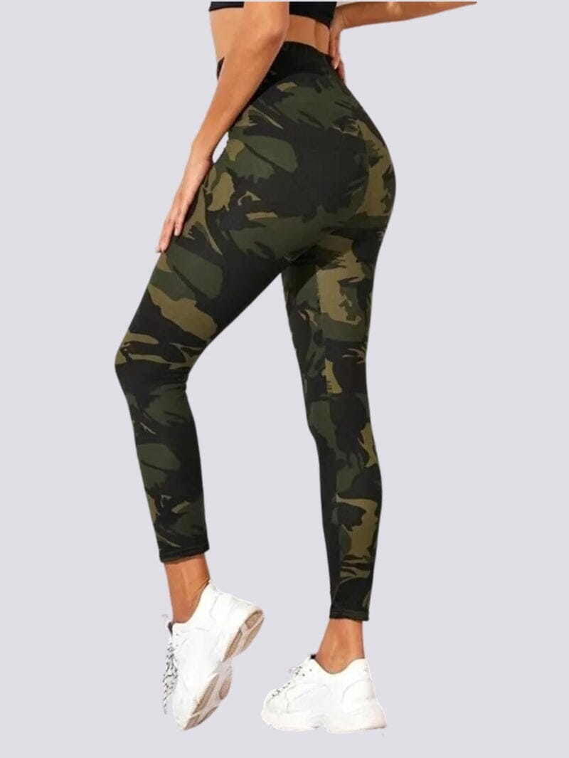 Legging Camouflage Troué Sport Leggings Ultime Legging 