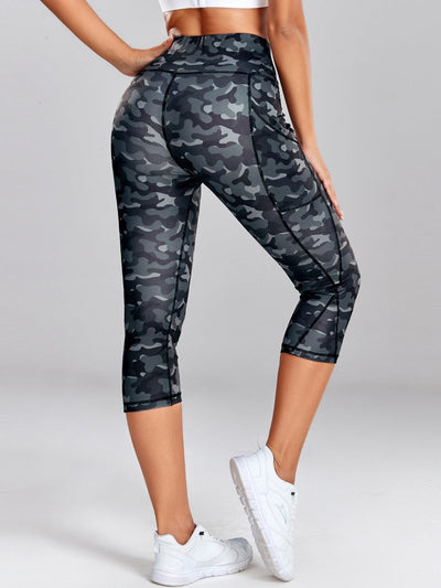 Legging Court Camouflage Poche Leggings Ultime Legging 