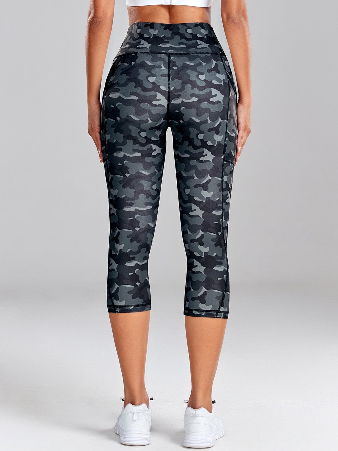 Legging Court Camouflage Poche Leggings Ultime Legging 