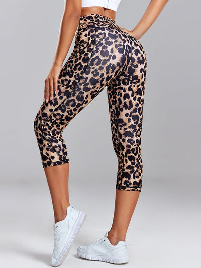 Legging Court Léopard Poche Leggings Ultime Legging 