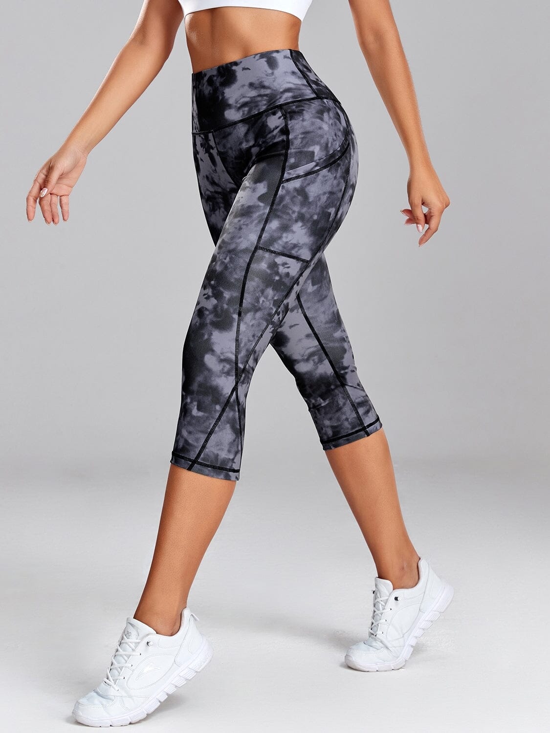 Legging Court Tie Dye Poche Leggings Ultime Legging 