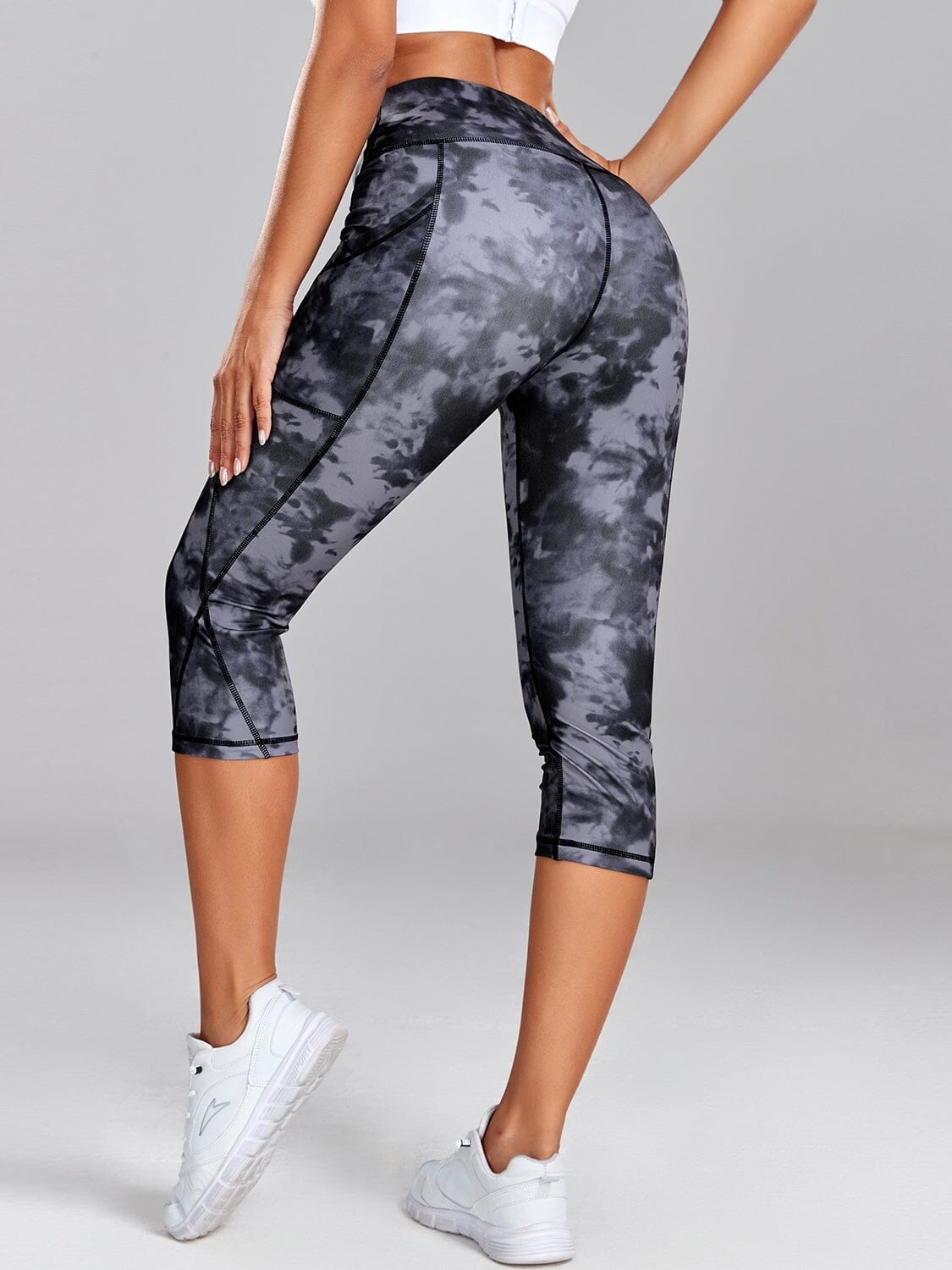 Legging Court Tie Dye Poche Leggings Ultime Legging 