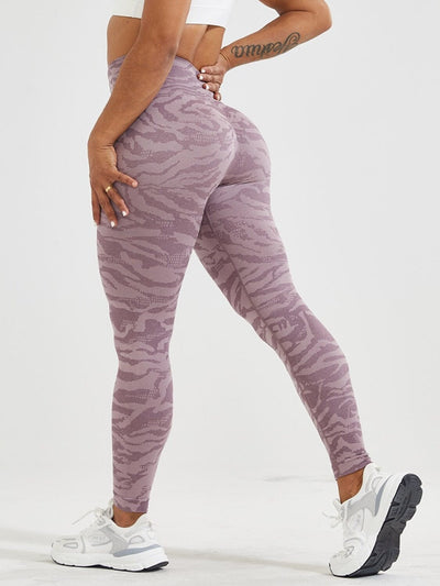 Legging Effet Seconde Peau Sport Leggings Ultime Legging S Violet 