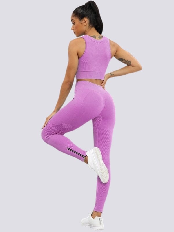 Legging et Brassière Sport, Ensemble Ensemble Sport Ultime Legging S Violet 