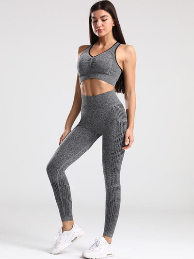 Legging et Soutien-Gorge Sport, Ensemble Ensemble Sport Ultime Legging S Gris 