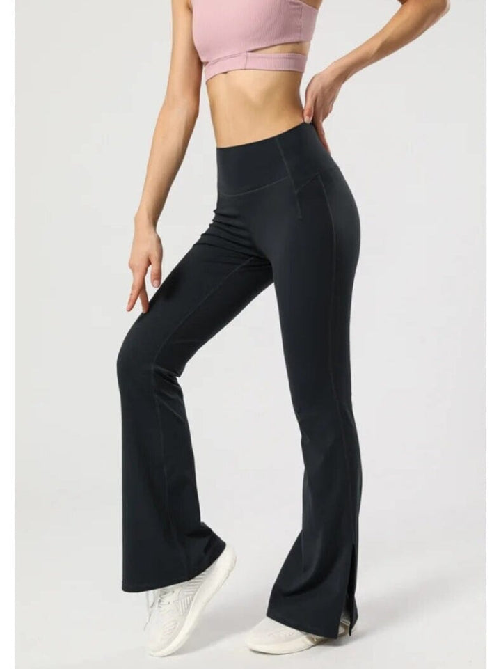 Legging evasé fendu deals