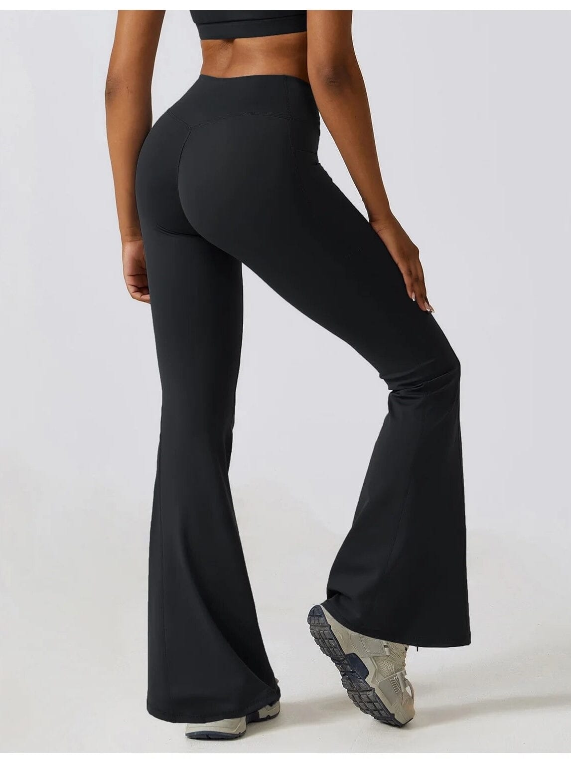 Legging Évasé Taille Croisée Sans Couture (Poche) Leggings Ultime Legging 