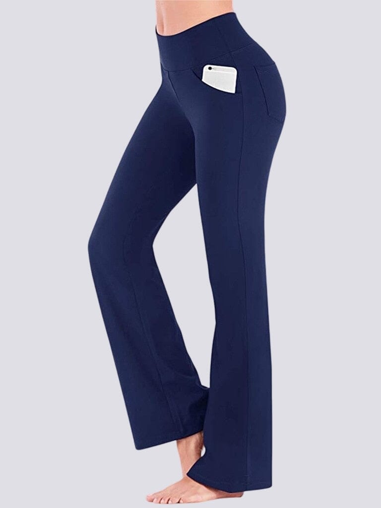 Legging évasé Taille Haute Leggings Ultime Legging S Bleu 