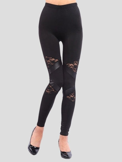 Legging fantaisie dentelle deals