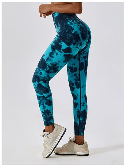 Legging Fitness Tie Dye Galbant Leggings Ultime Legging 