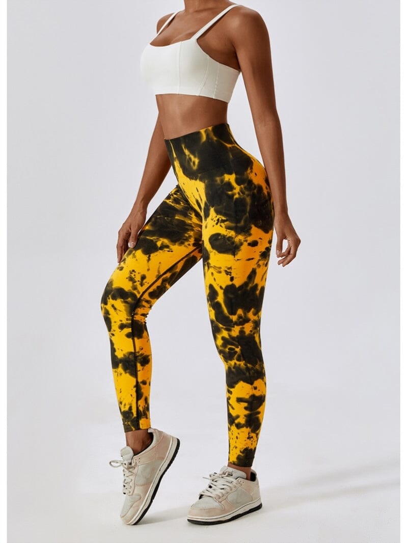 Legging Fitness Tie Dye Galbant Leggings Ultime Legging 