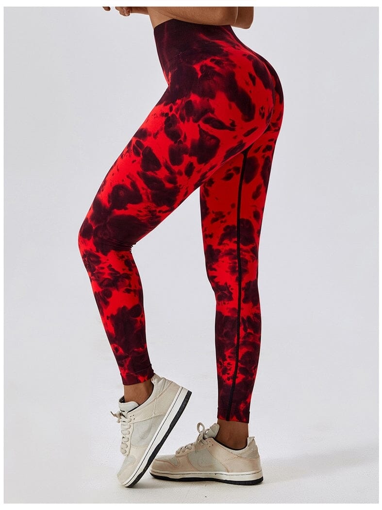 Legging Fitness Tie Dye Galbant Leggings Ultime Legging 