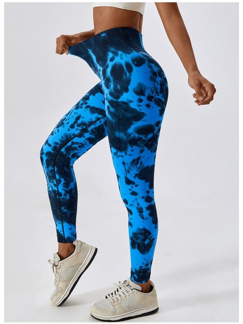 Legging Fitness Tie Dye Galbant Leggings Ultime Legging 