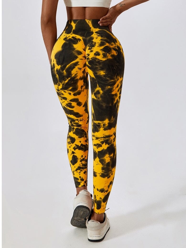 Legging Fitness Tie Dye Galbant Leggings Ultime Legging 