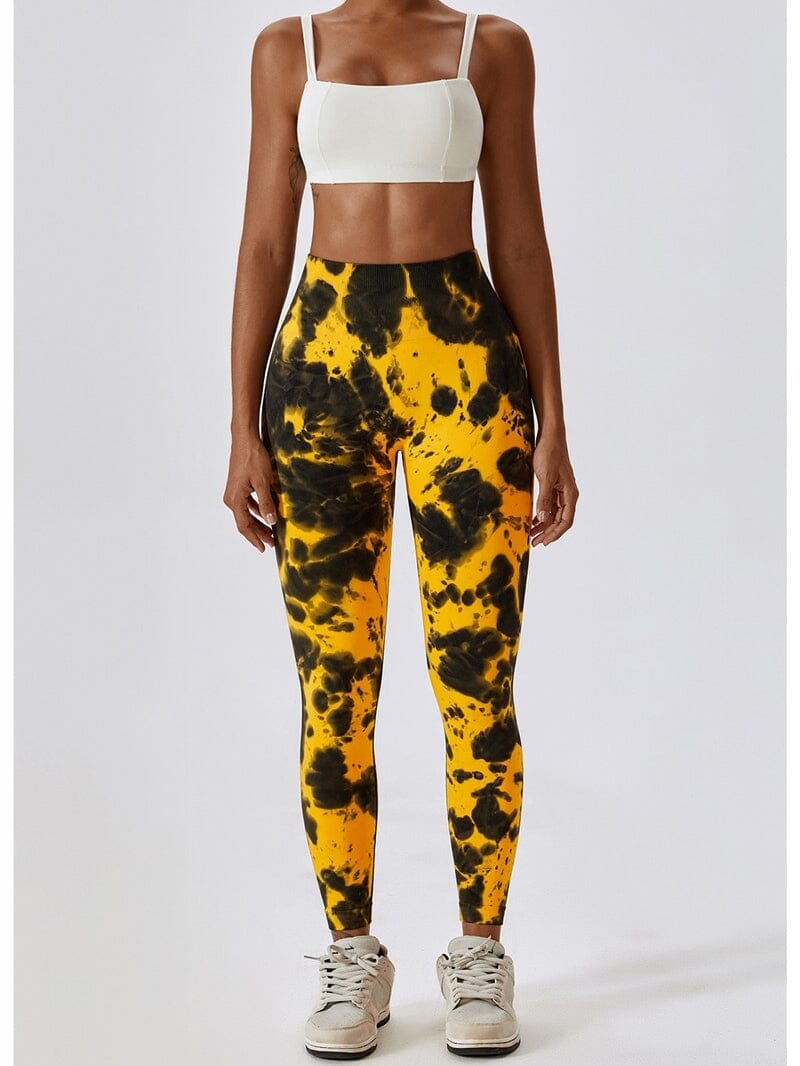 Legging Fitness Tie Dye Galbant Leggings Ultime Legging 