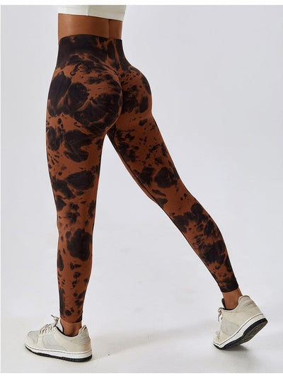 Legging Fitness Tie Dye Galbant Leggings Ultime Legging 