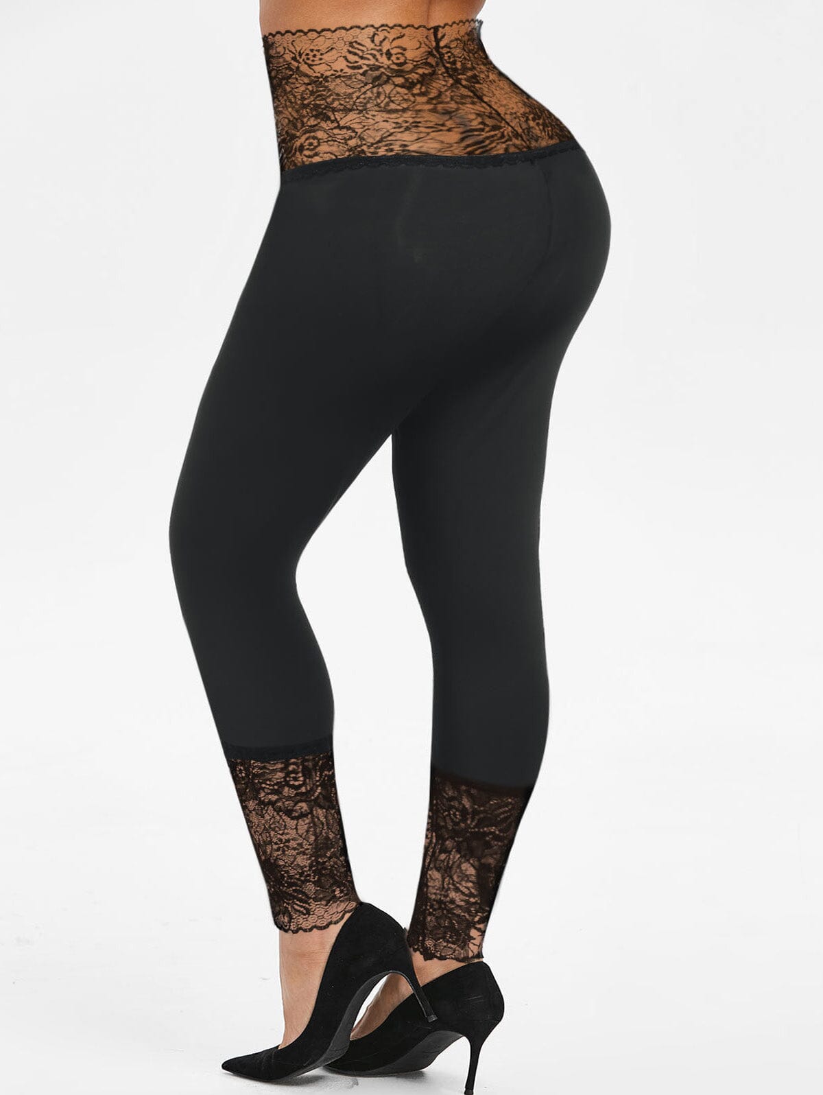 Legging Grande Taille Dentelle Leggings Ultime Legging 