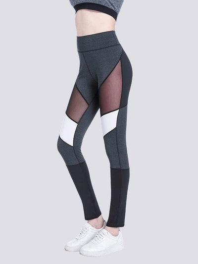 Legging Gris Chiné et Noir Leggings Ultime Legging 