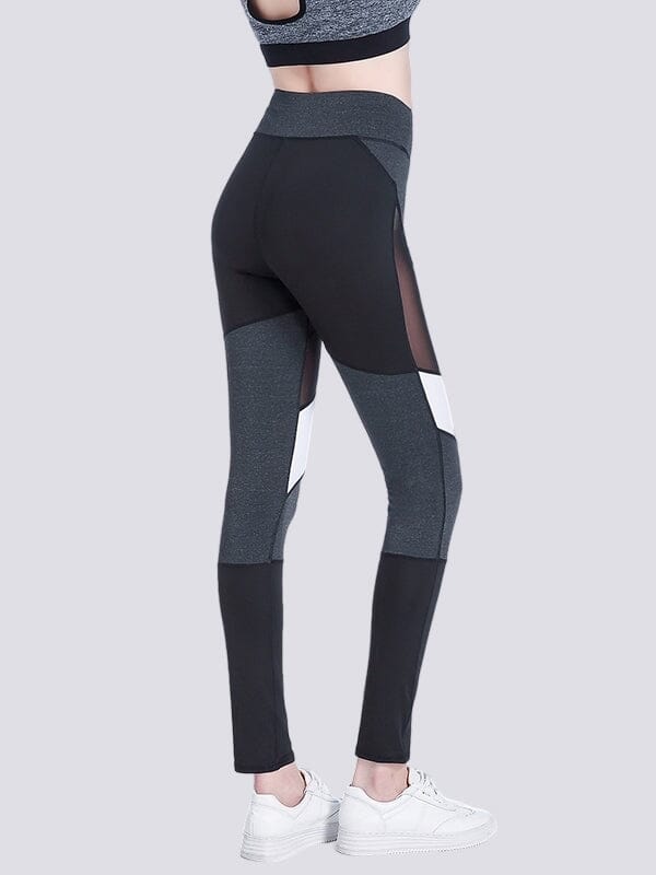 Legging Gris Chiné et Noir Leggings Ultime Legging 