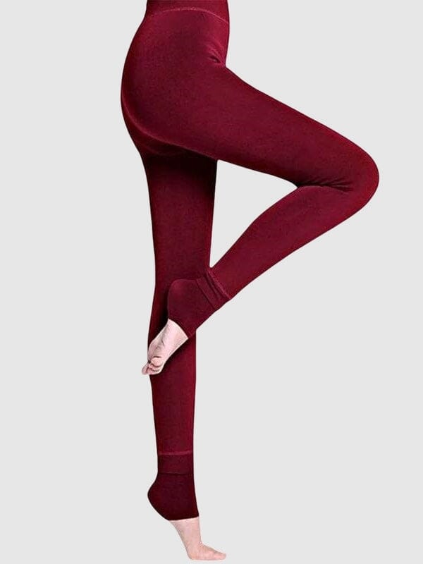Legging Polaire Legging Sport Chaud Femme Legging Hiver Chaud