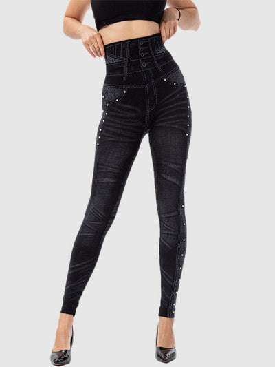 Legging Imitation Jean Leggings Ultime Legging S Noir 