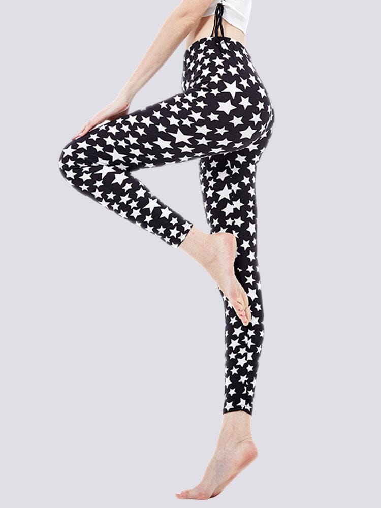 Legging Imprimé Etoile Leggings Ultime Legging 