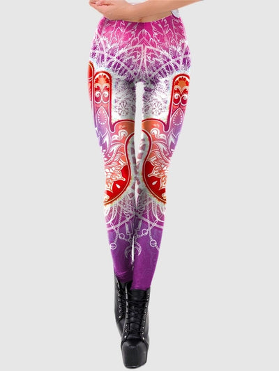 Legging Imprimé Mandala Leggings Ultime Legging 