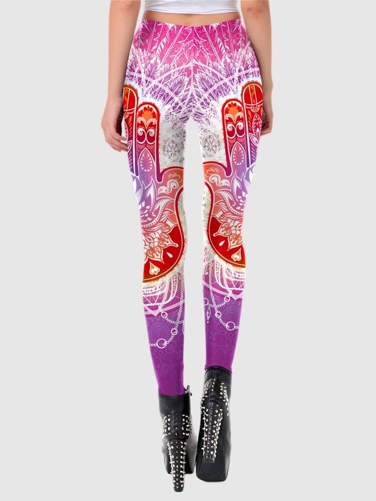 Legging Imprimé Mandala Leggings Ultime Legging 