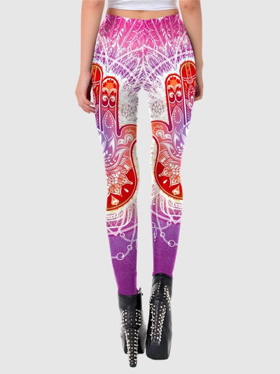 Legging Imprimé Mandala Leggings Ultime Legging 