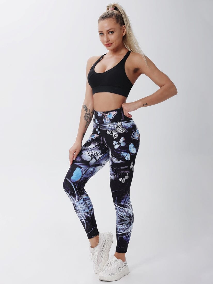 Legging Imprimé Papillon Leggings Ultime Legging 