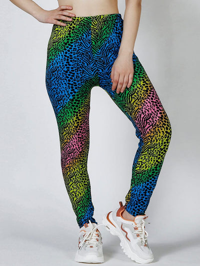 Legging Léopard Coloré Leggings Ultime Legging 