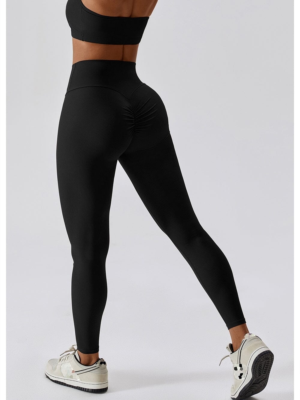 Legging Long Côtelé Push Up Sport Leggings Ultime Legging 