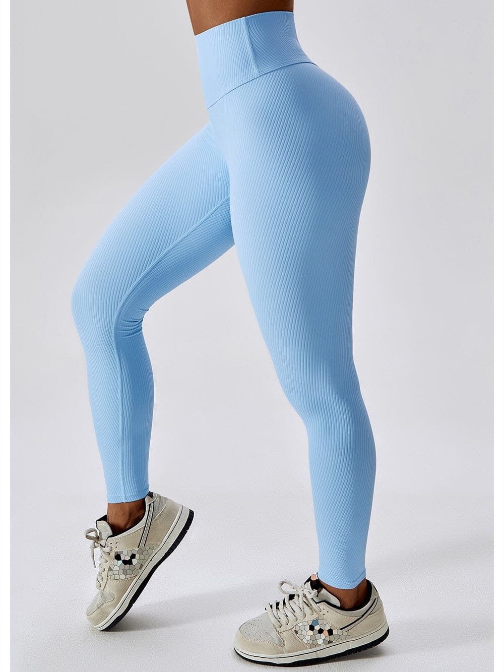 Legging Long Côtelé Push Up Sport Leggings Ultime Legging 