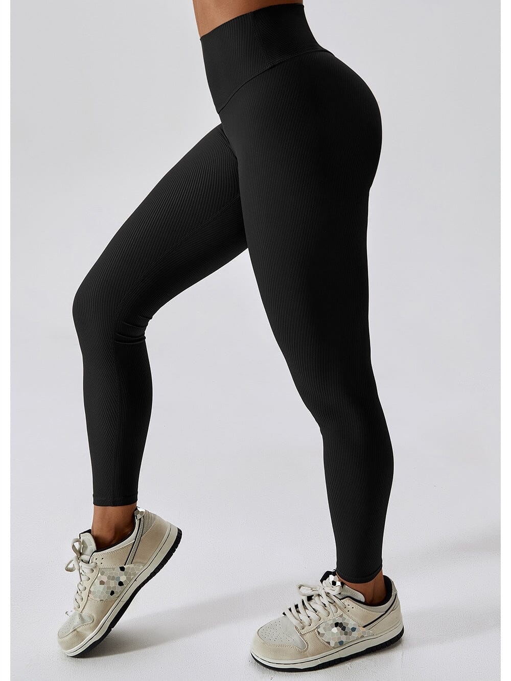 Legging Long Côtelé Push Up Sport Leggings Ultime Legging 